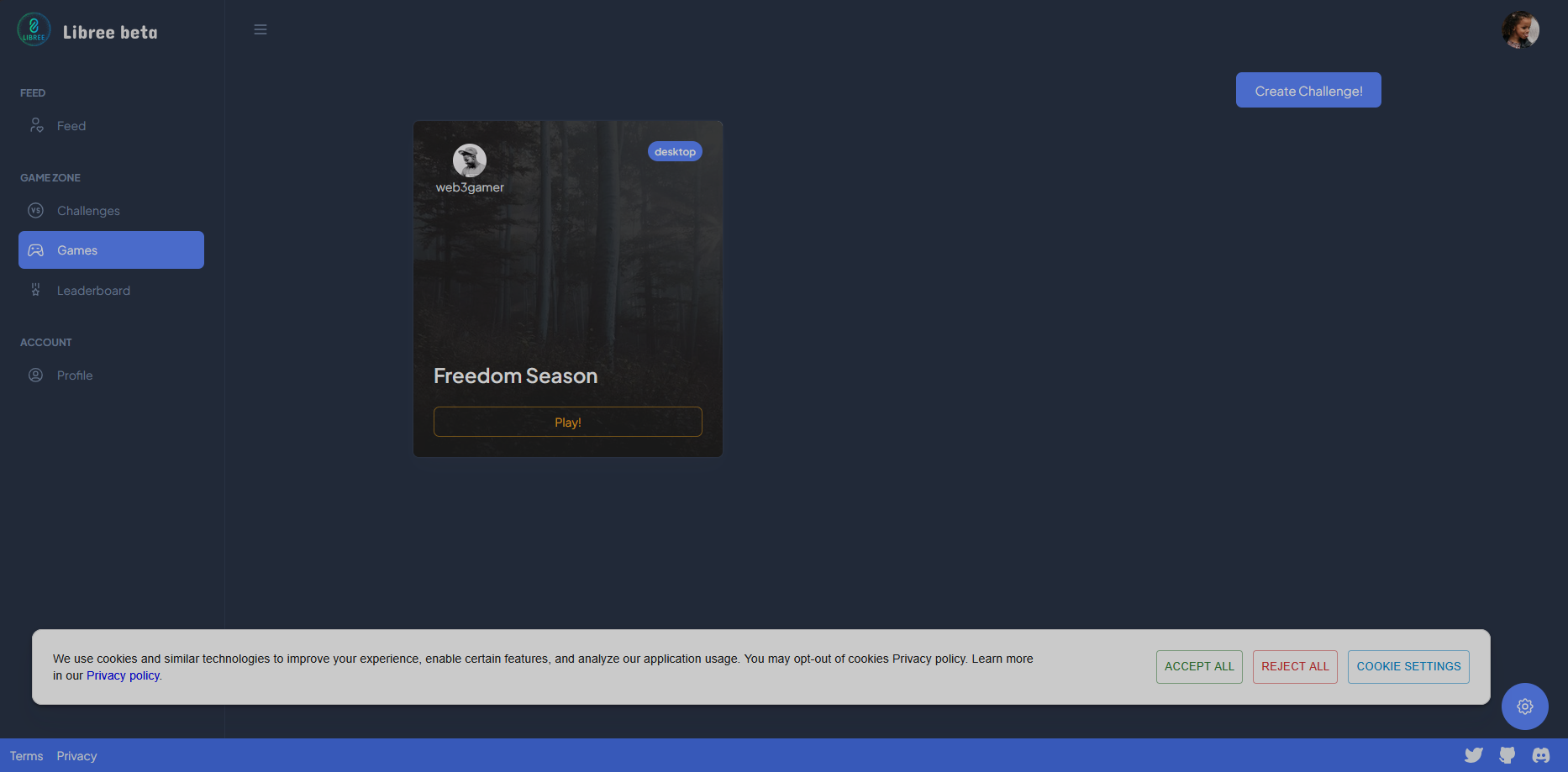 Captura de LibreeFlow 1