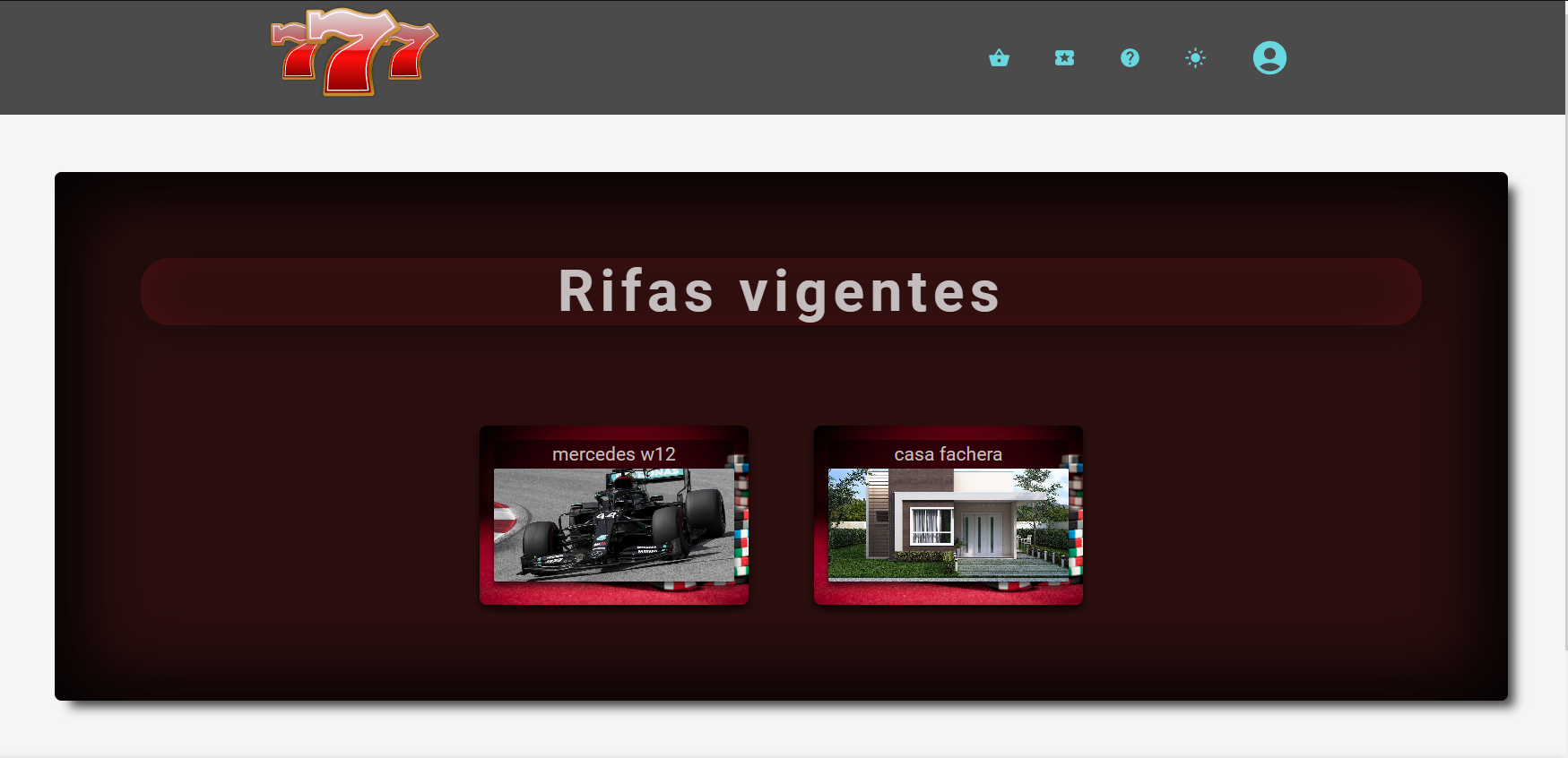 Captura de RifasMX 3