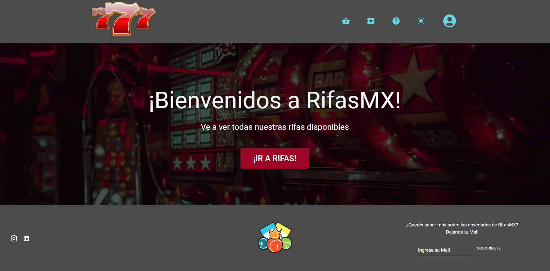 Captura de RifasMX 1