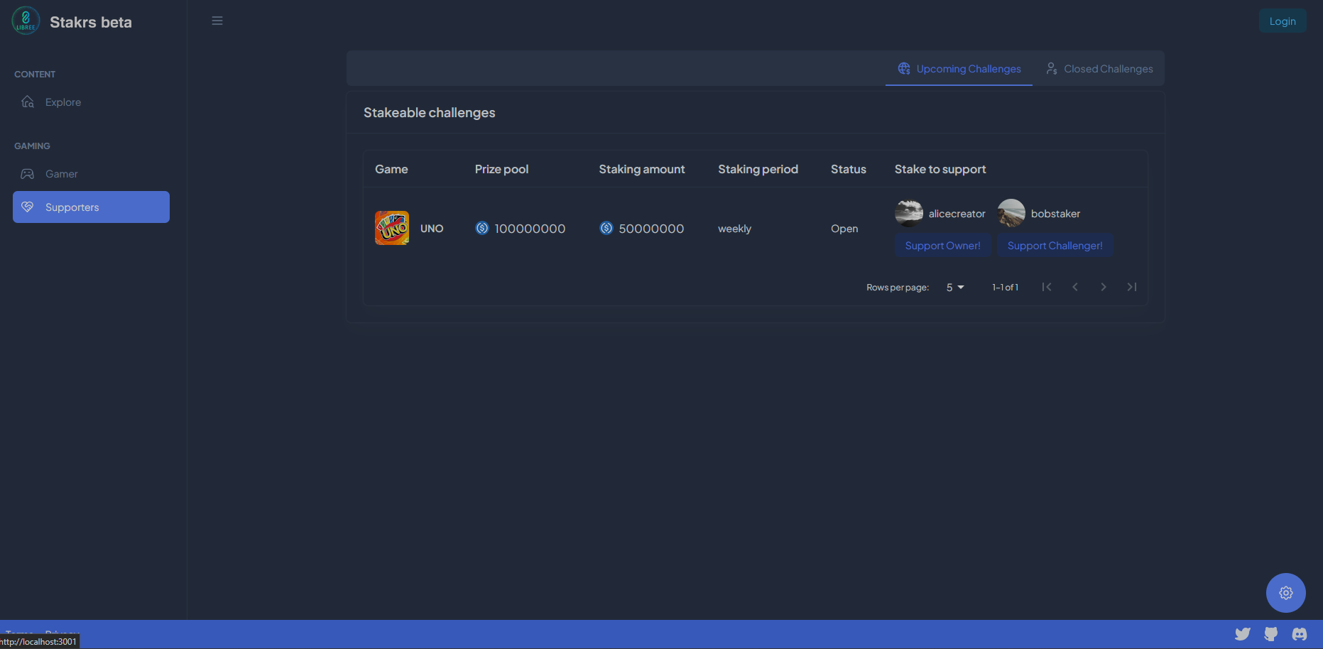 Captura de Staking 3